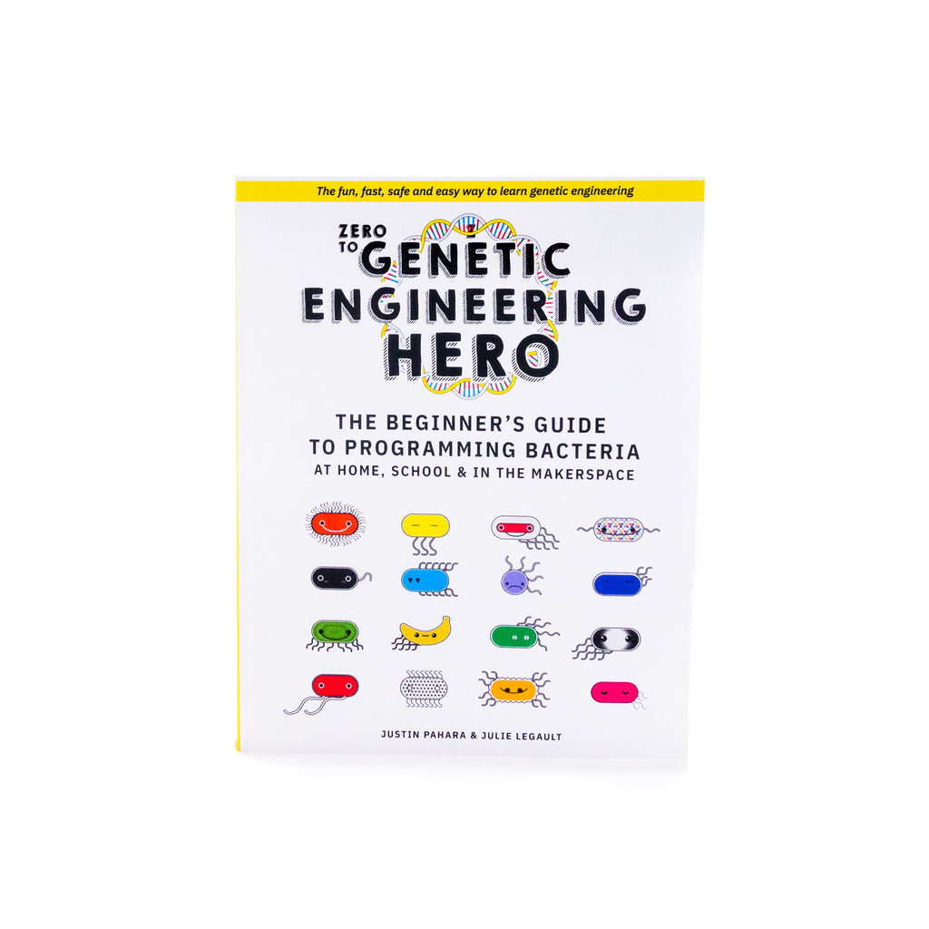 Learn what is DNA, what is a gene, cell theory, genetic engineering, bioart, biotechnology, biohacking and genetic engineering with the world's first biohacking and biotechnology STEM beginner's book: Zero to Genetic Engineering hero guide book.
