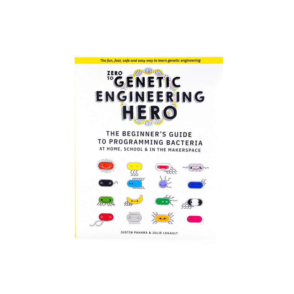 Learn what is DNA, what is a gene, cell theory, genetic engineering, bioart, biotechnology, biohacking and genetic engineering with the world's first biohacking and biotechnology STEM beginner's book: Zero to Genetic Engineering hero guide book.